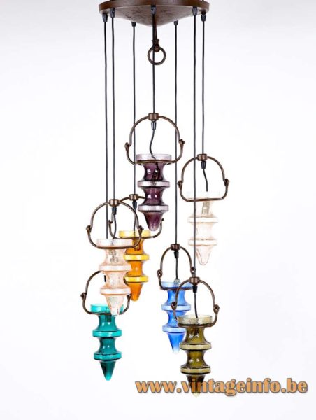 Massive Night Club Pendant Chandelier 7