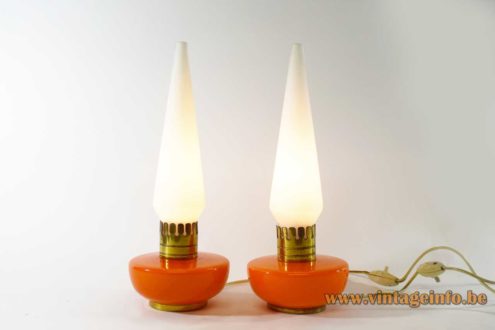 1950s Vistosi Bedside Table Lamp 2