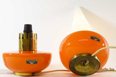 1950s Vistosi Bedside Table Lamp 6