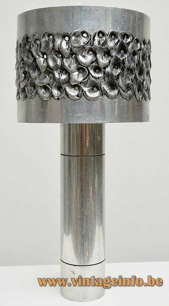 Aluclair Aluminium Table Lamp - Aluminium Lampshade