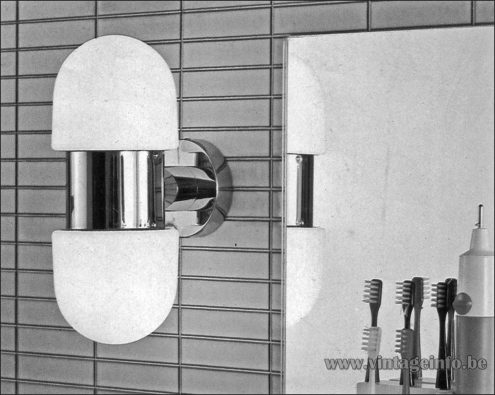Heinz Neuhaus Oval Wall Lamp - Design Rolf Krüger