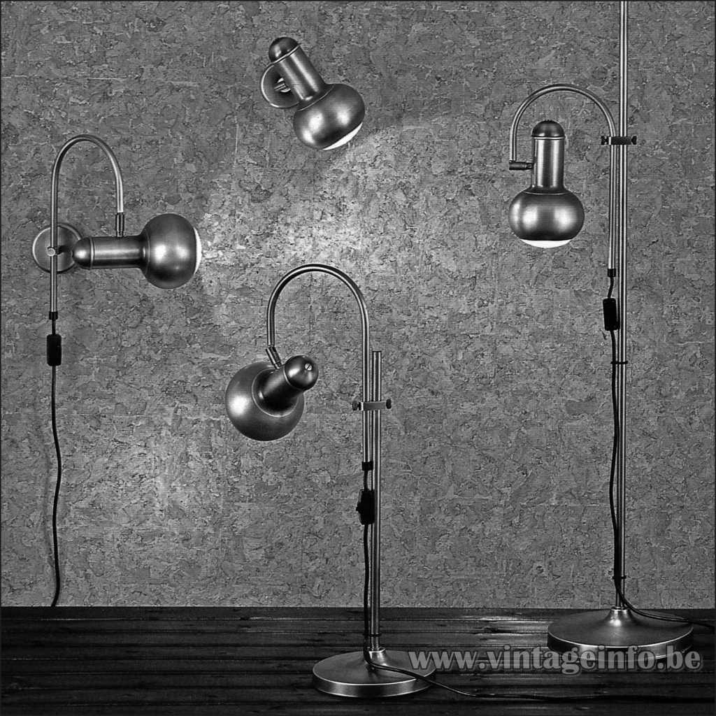 Heinz Neuhaus Spotlight Lamp Series - Design Rolf Krüger