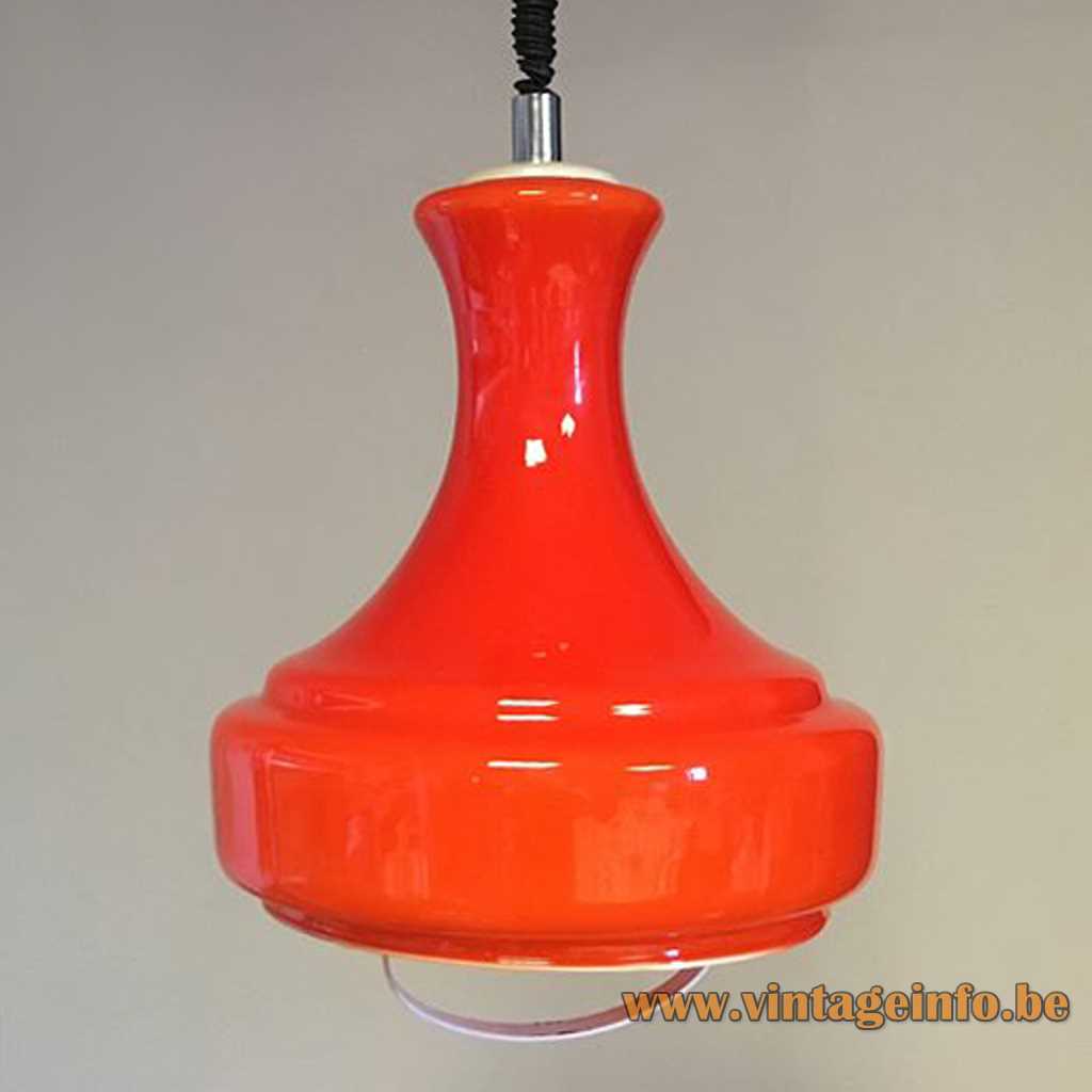 Herwig & Frank Sterckx Pendant Lamp De Rupel Glass Boom Massive