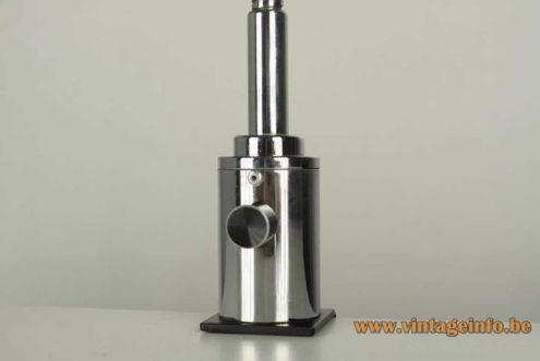 Josep Magem 1970s Chrome Clamp Lamp 4