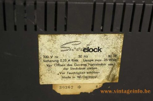 Kuba Clock Radio Lamp 6