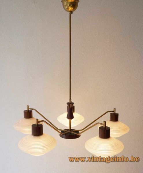 Massive Belgium 1960s Chandelier 2