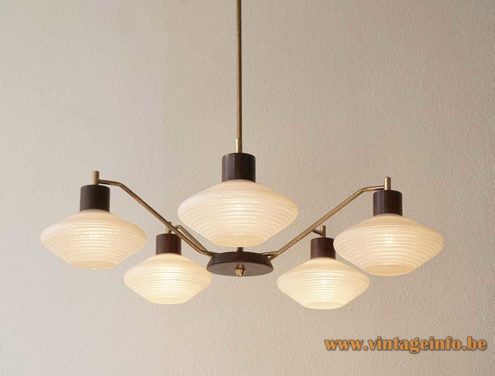 Massive Belgium 1960s Chandelier 5