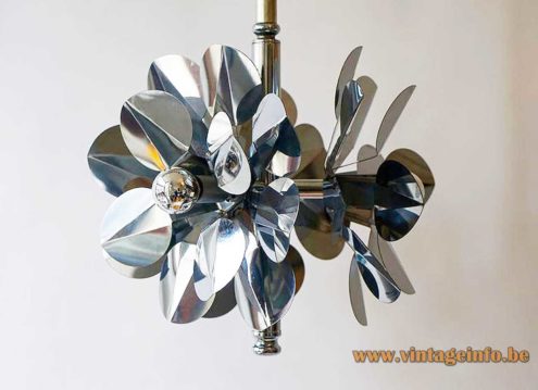 Stainless Steel Flower Chandelier 4 1