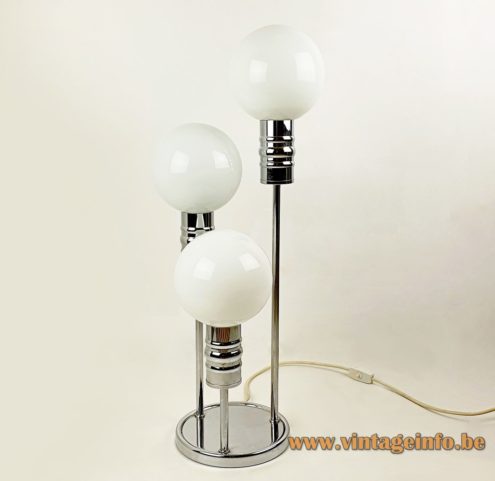 Sölken Leuchten White Globes Table Lamp 2