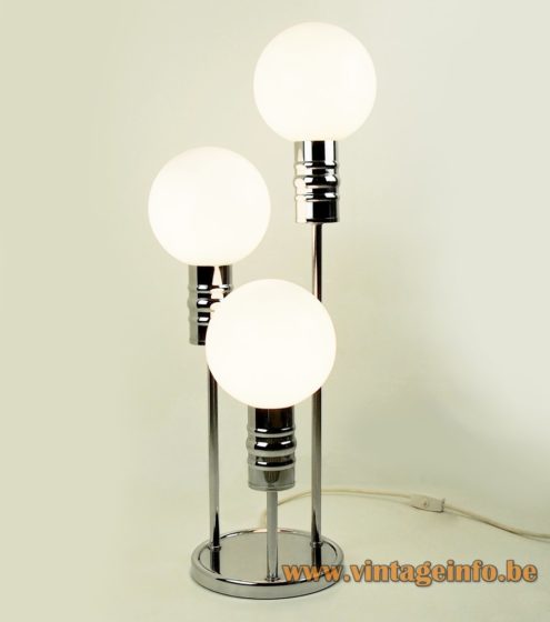 Sölken Leuchten White Globes Table Lamp 3