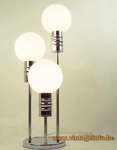 Sölken Leuchten White Globes Table Lamp 5