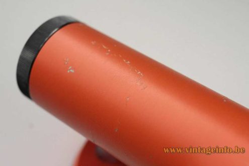 1970s Philips Orange Wall Spotlight 5