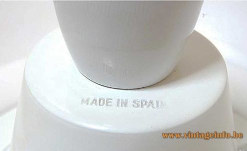 André Ricard Metalarte Globe Table Lamp 1