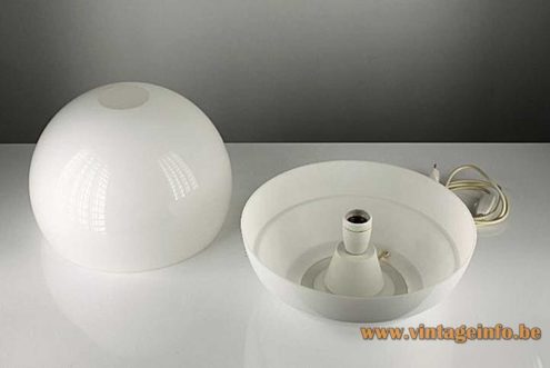 André Ricard Metalarte Globe Table Lamp 4