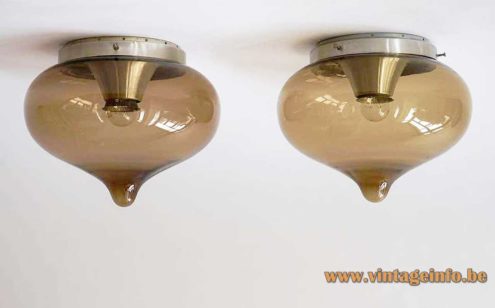 Dijkstra Droplet Flush Mount Ceiling Lamp 3