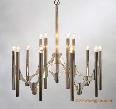Gaetano Sciolari Orbit Chandelier 3