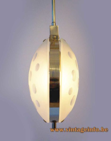 Max Ingrand Style Pendant Lamp Fontana Arte 2