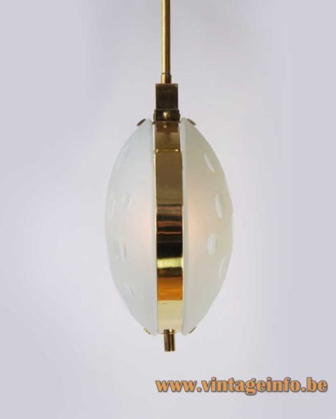 Max Ingrand Style Pendant Lamp Fontana Arte 4