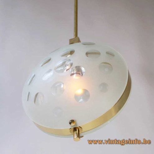 Max Ingrand Style Pendant Lamp Fontana Arte 5