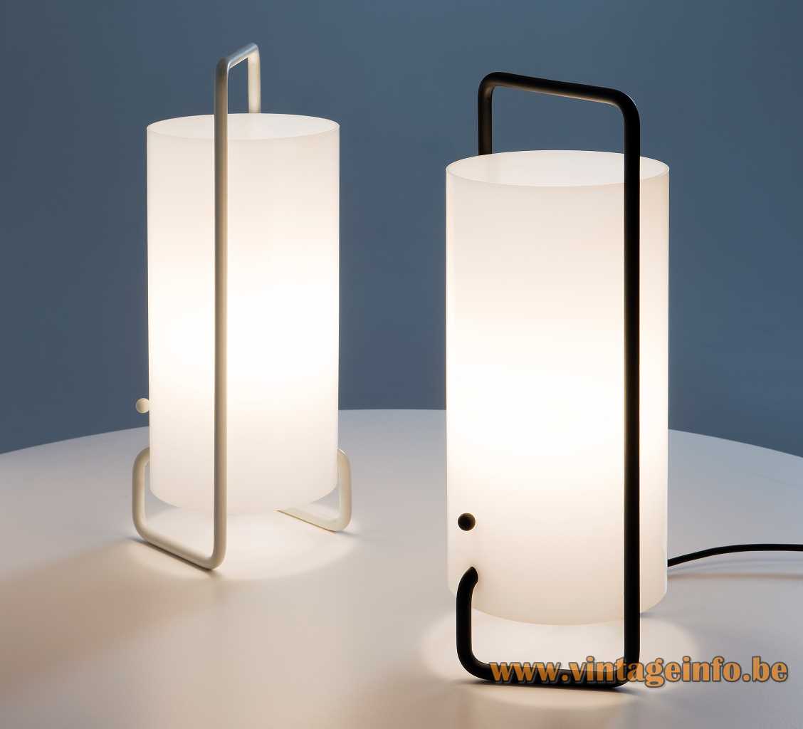 black rod iron table lamps