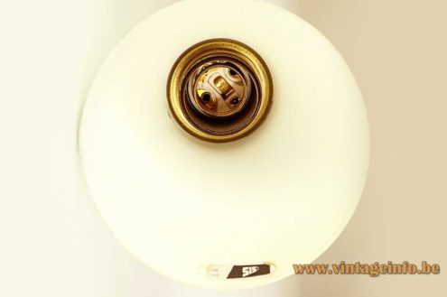 1950s Diabolo Scissor Wall Lamp SIS LICHT Label