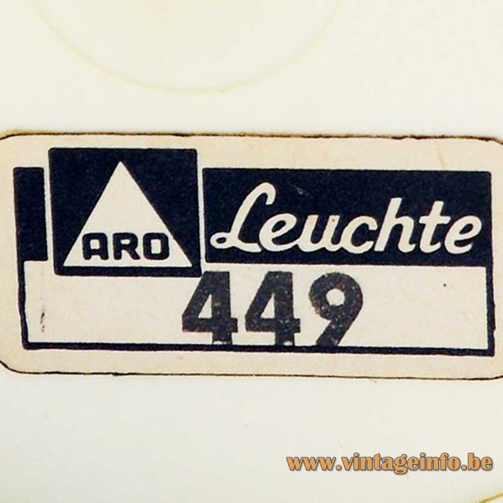 Aro Leuchte label