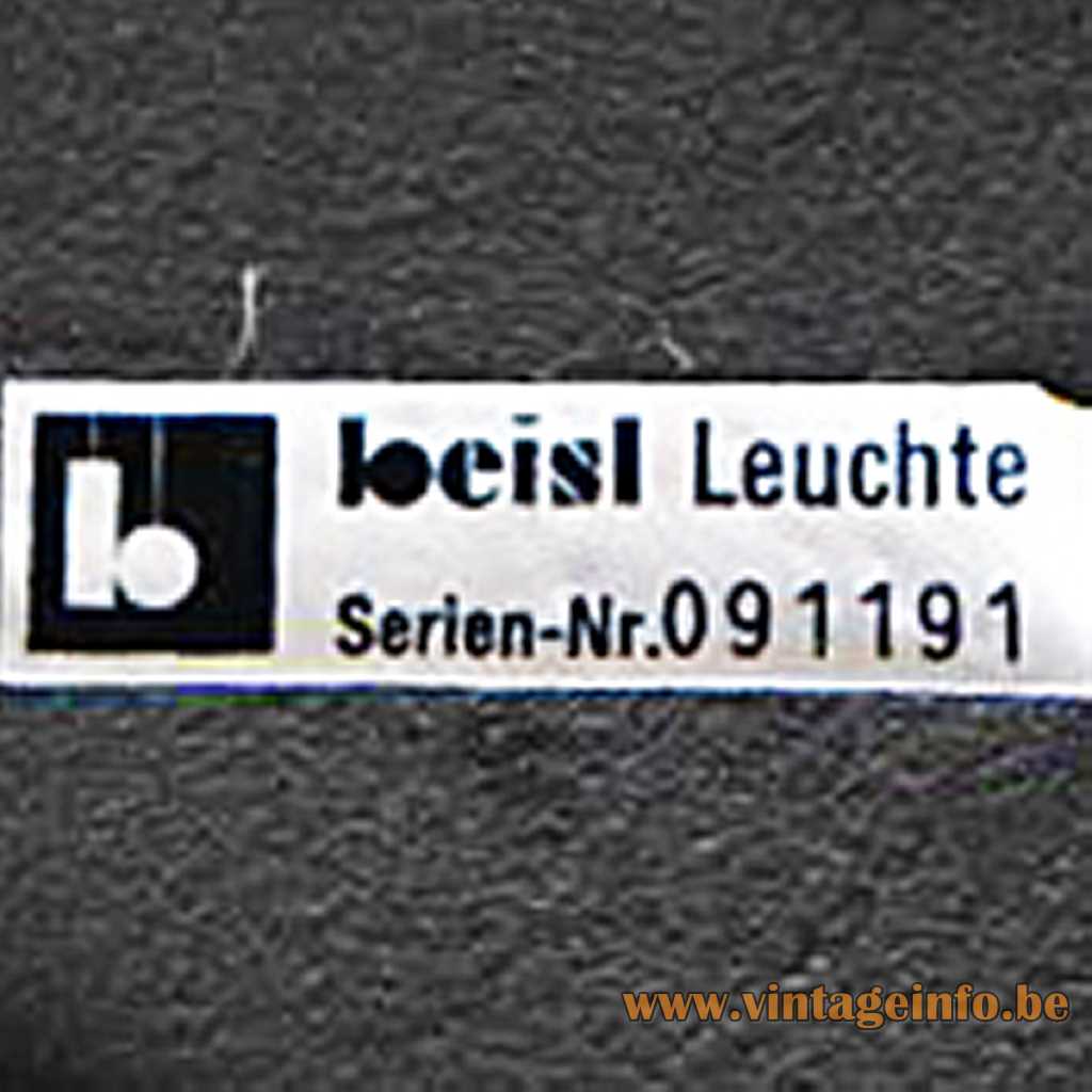 Beisl Leuchte Germany label