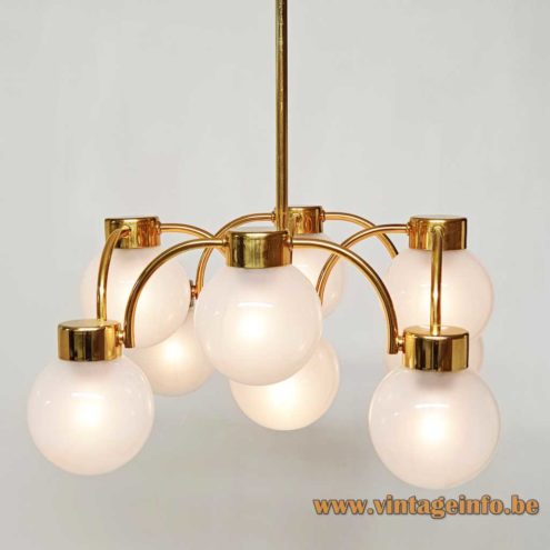 Boulanger Opal Globes Chandelier 1