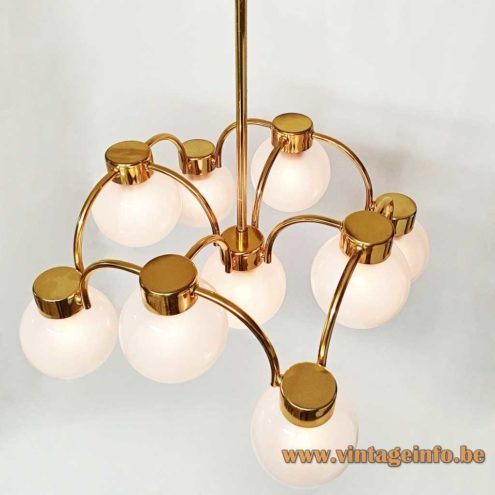 Boulanger Opal Globes Chandelier 2