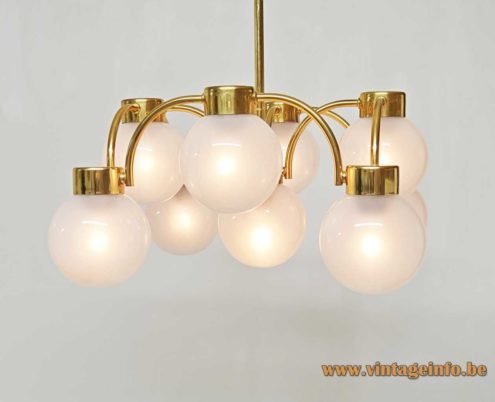 Boulanger Opal Globes Chandelier 3