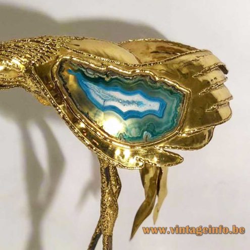 Henri Fernandez Crane Lamp 1