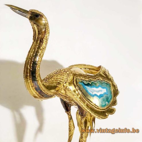 Henri Fernandez Crane Lamp 6