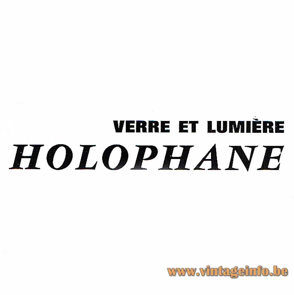 Holophane verre et lumière logo