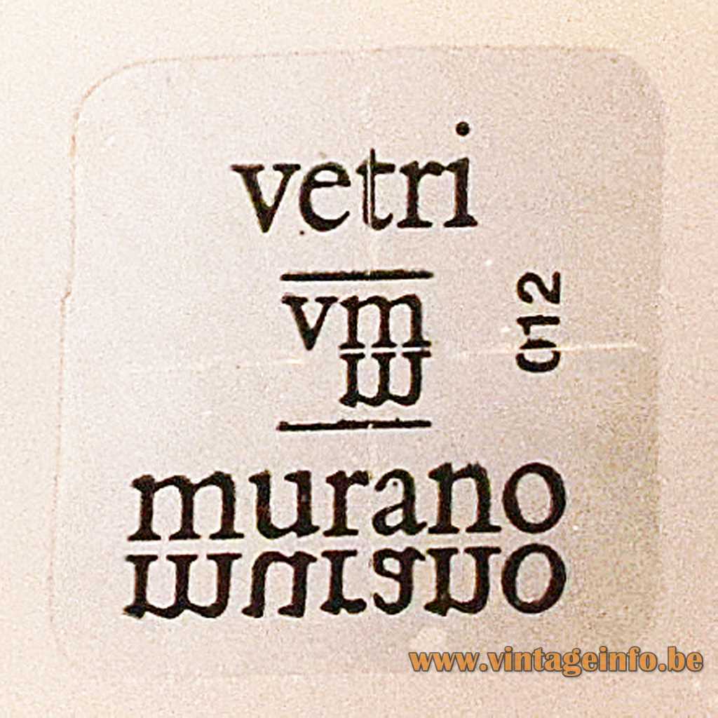 iTRE Murano label 012