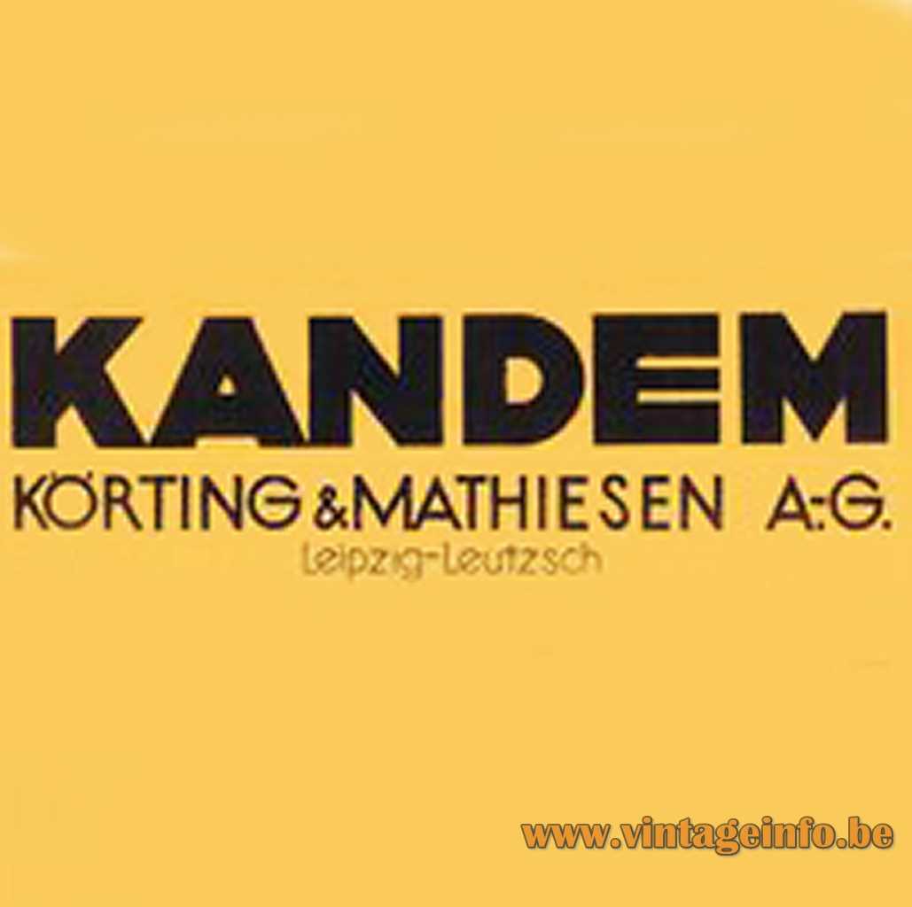 Kandem - Körting & Mathiesen AG Leipzich logo