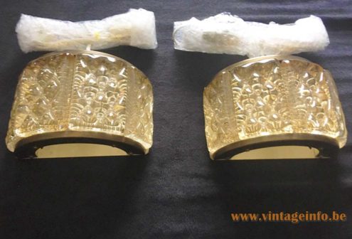 Vitrika Amber Glass Wall Lamp 5