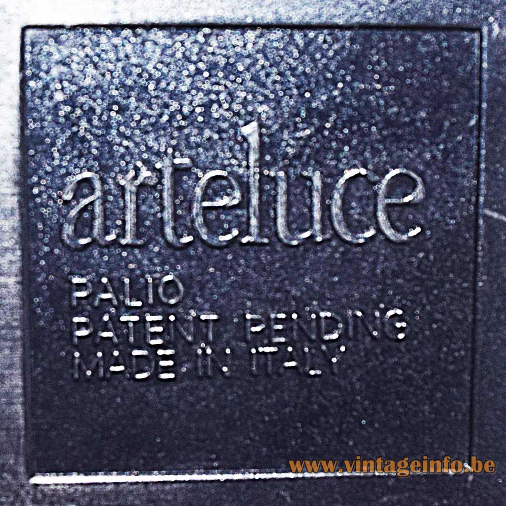Arteluce pressed label
