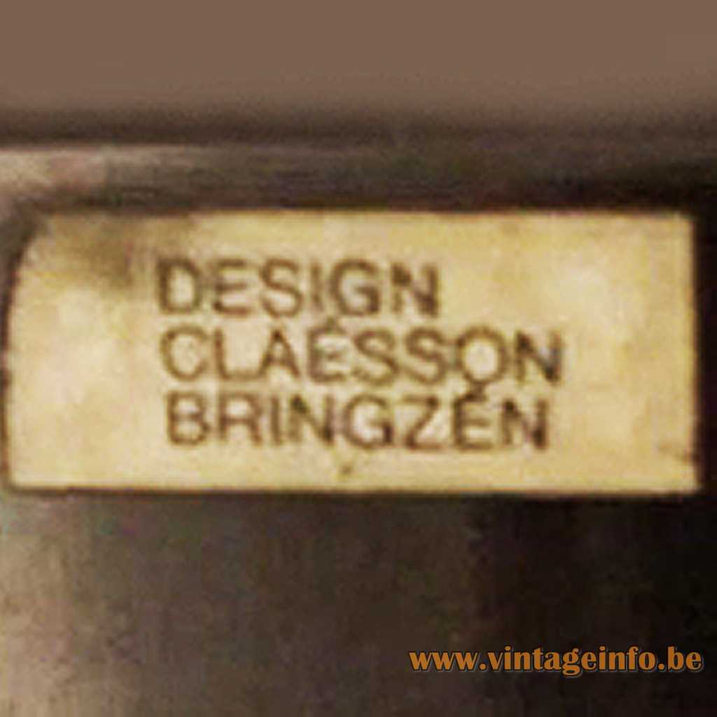 Claèsson Bringzèn label