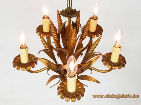 Coco Chanel Toleware Chandelier 4