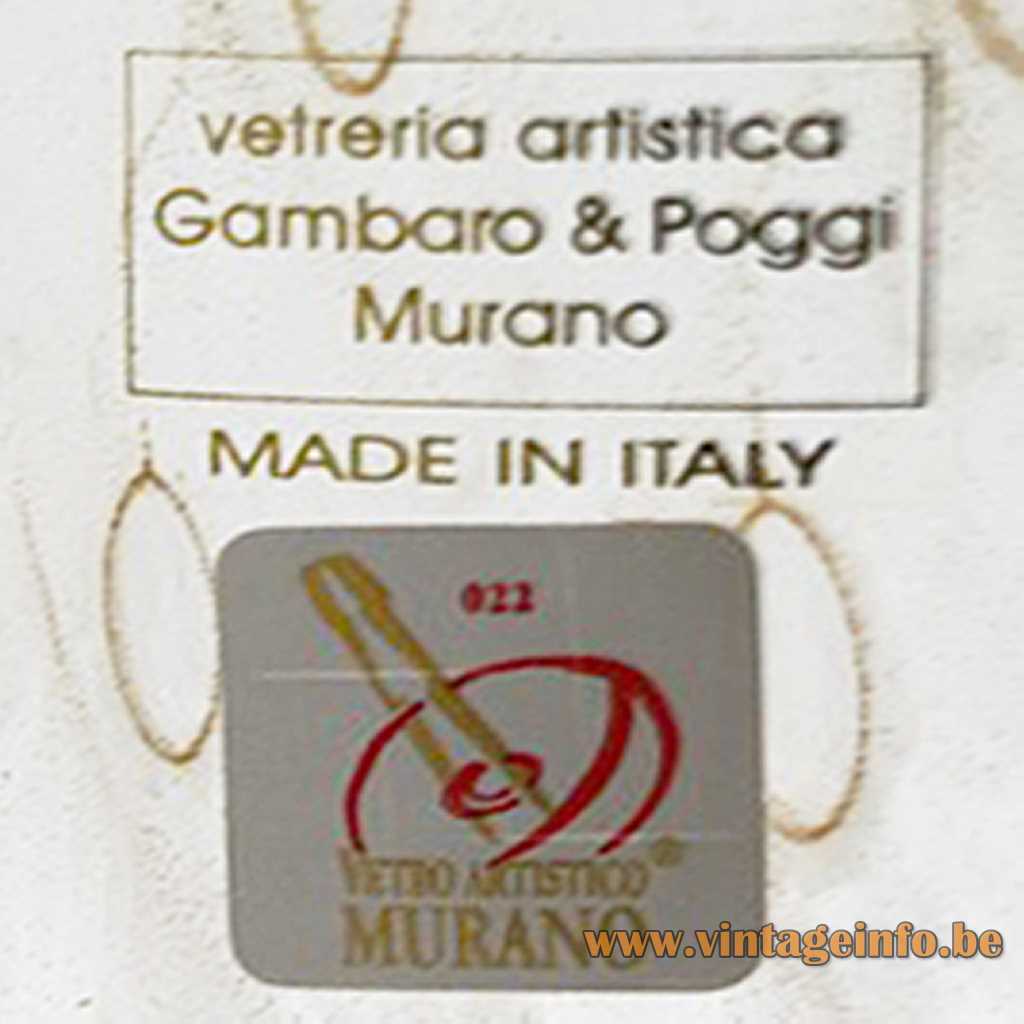 Gambaro & Poggi labels