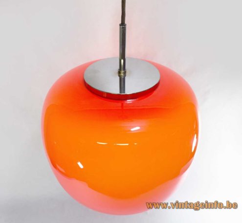 Hustadt Leuchten Glass Pendant Lamp 3
