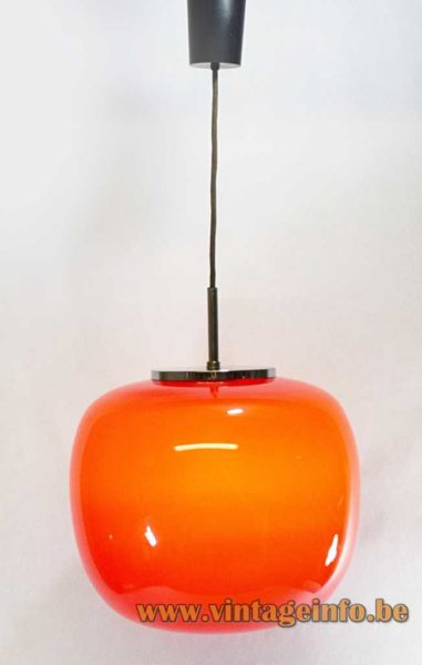 Hustadt Leuchten Glass Pendant Lamp 4