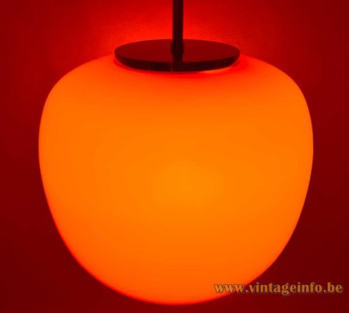 Hustadt Leuchten Glass Pendant Lamp 6