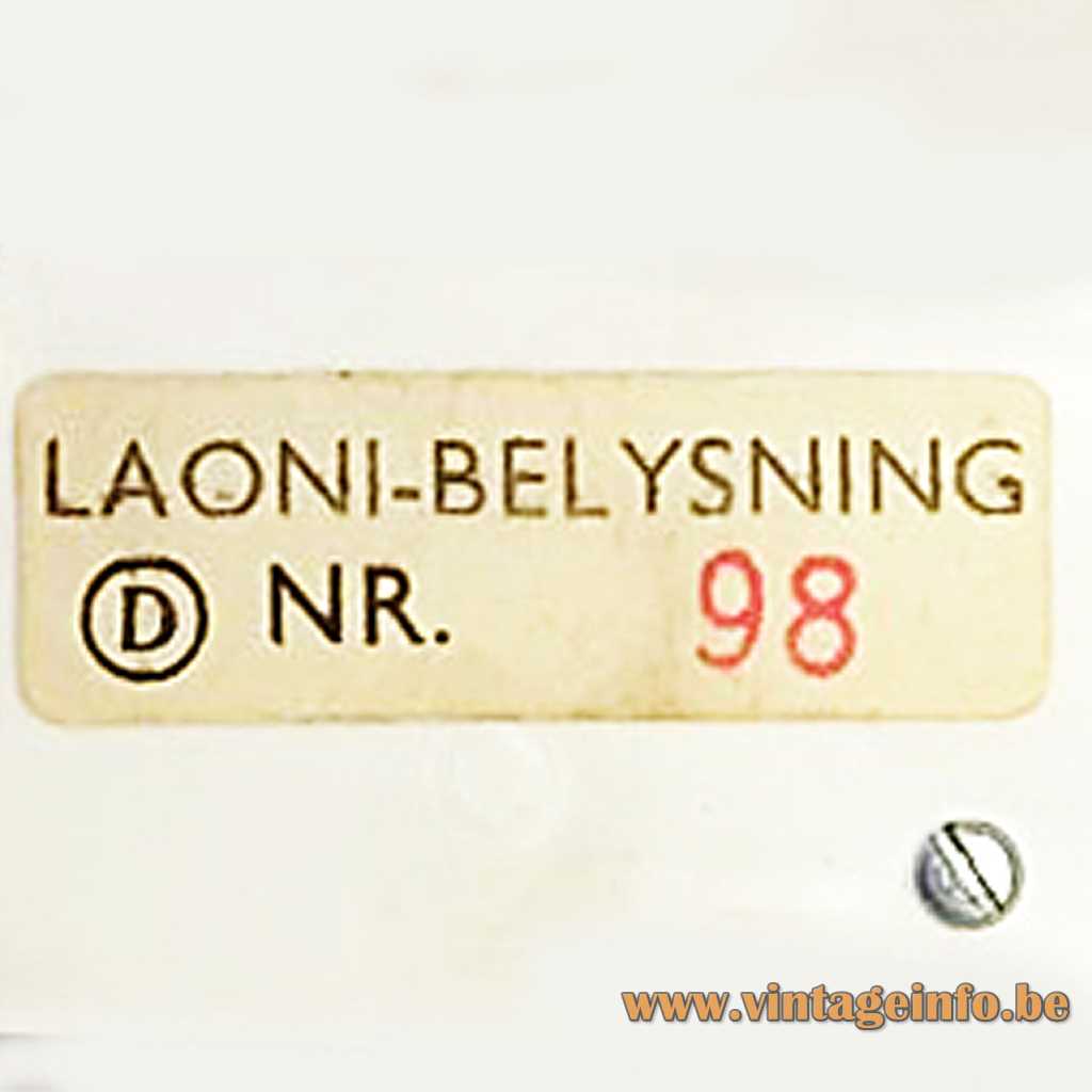 Laoni Belysning label