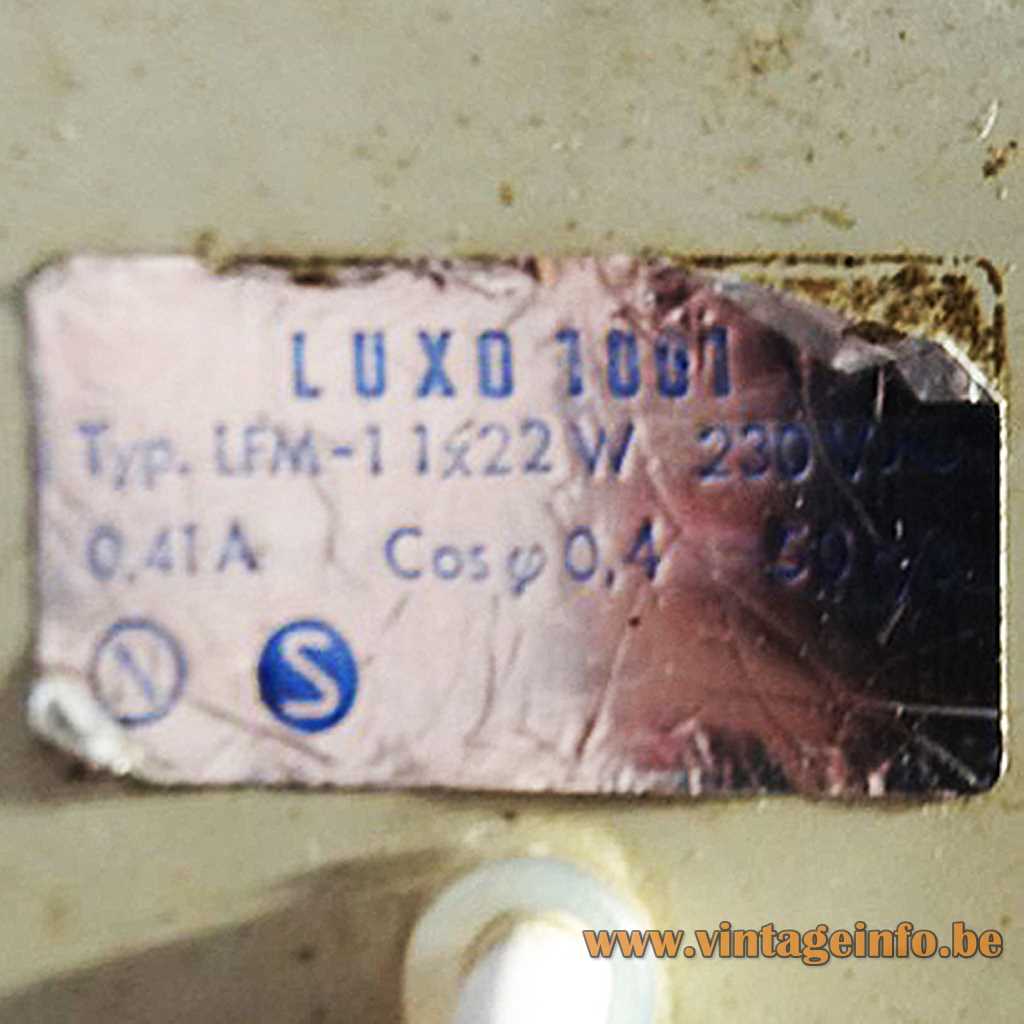 Luxo label
