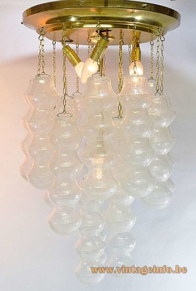 Murano Bubble Tubes Ceiling Light 2