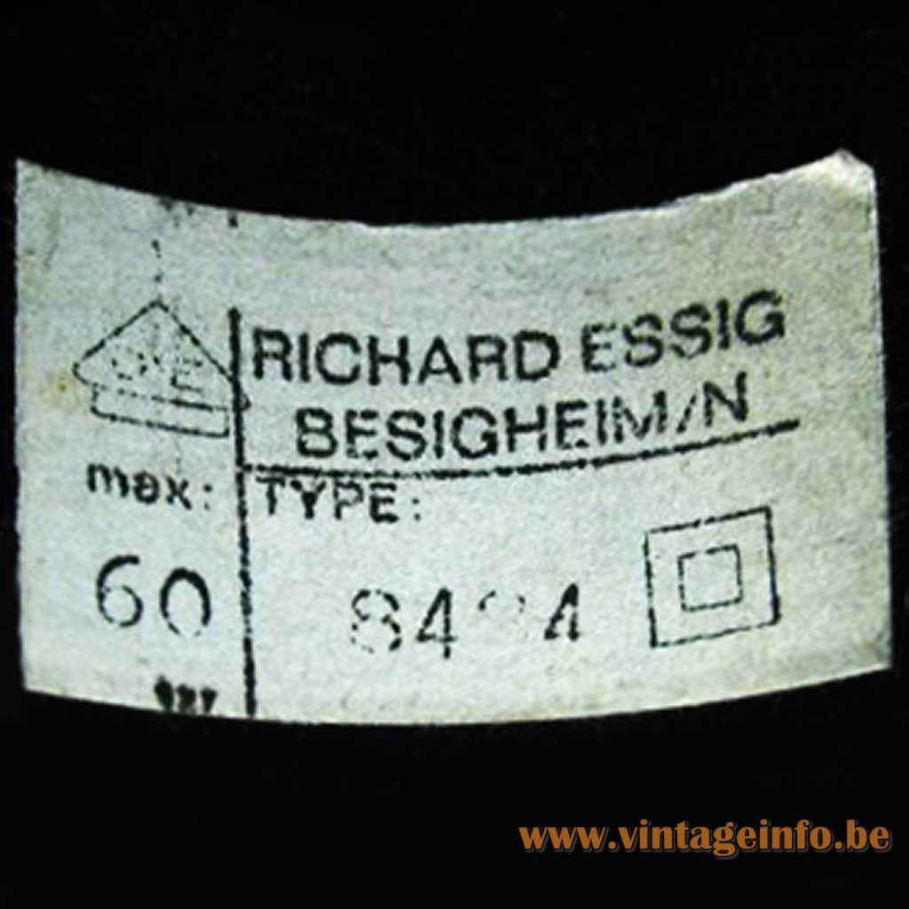 Richard Essig Besigheim label 
