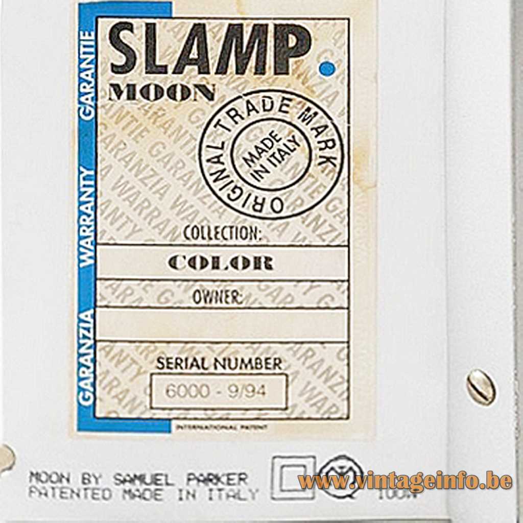 SLAMP Samuel Parker label 