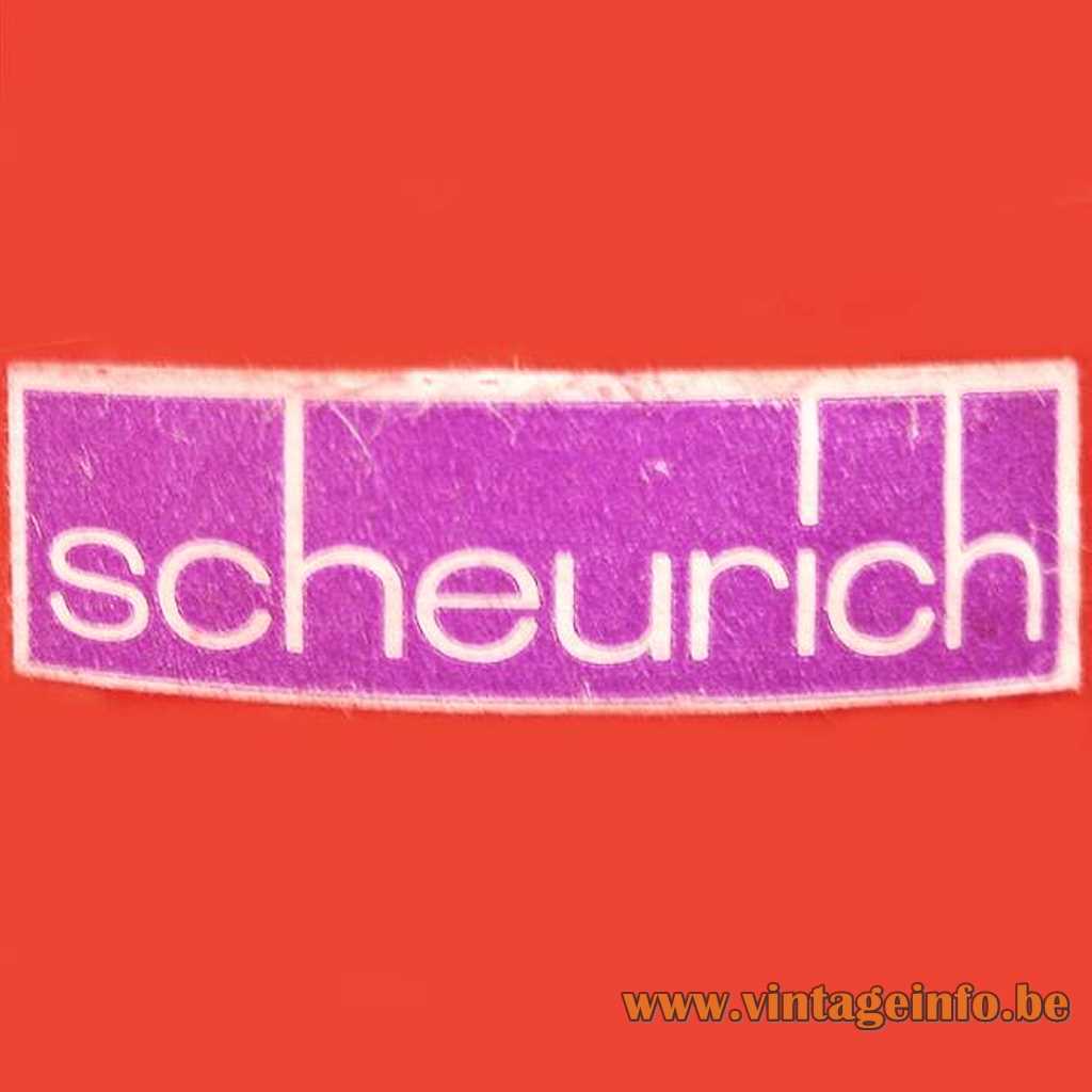 Scheurich label