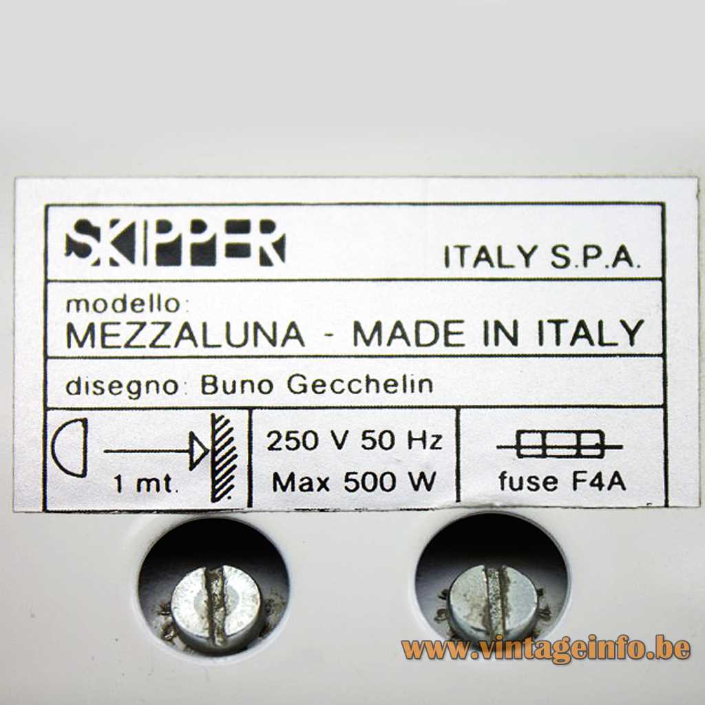 Skipper Italy SPA label
